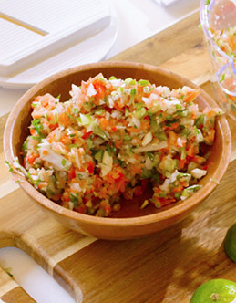 Foodini™ chopped food